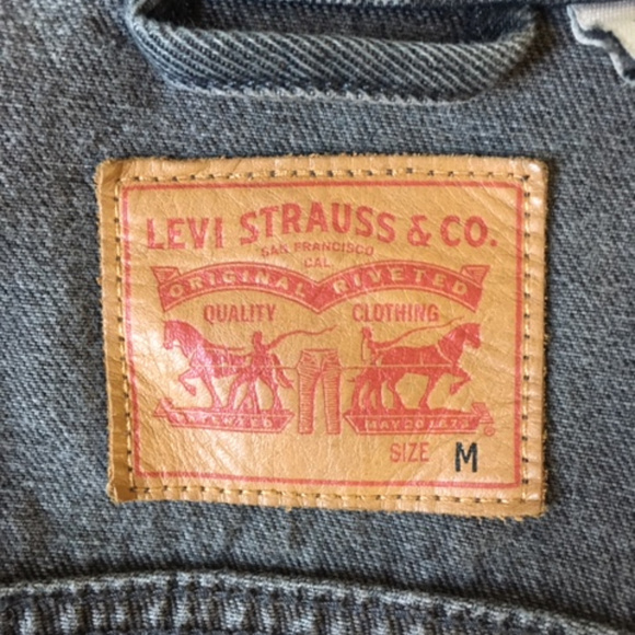 Levis Jacket Boyfriend Trucker Jacket - Picture 4 of 4